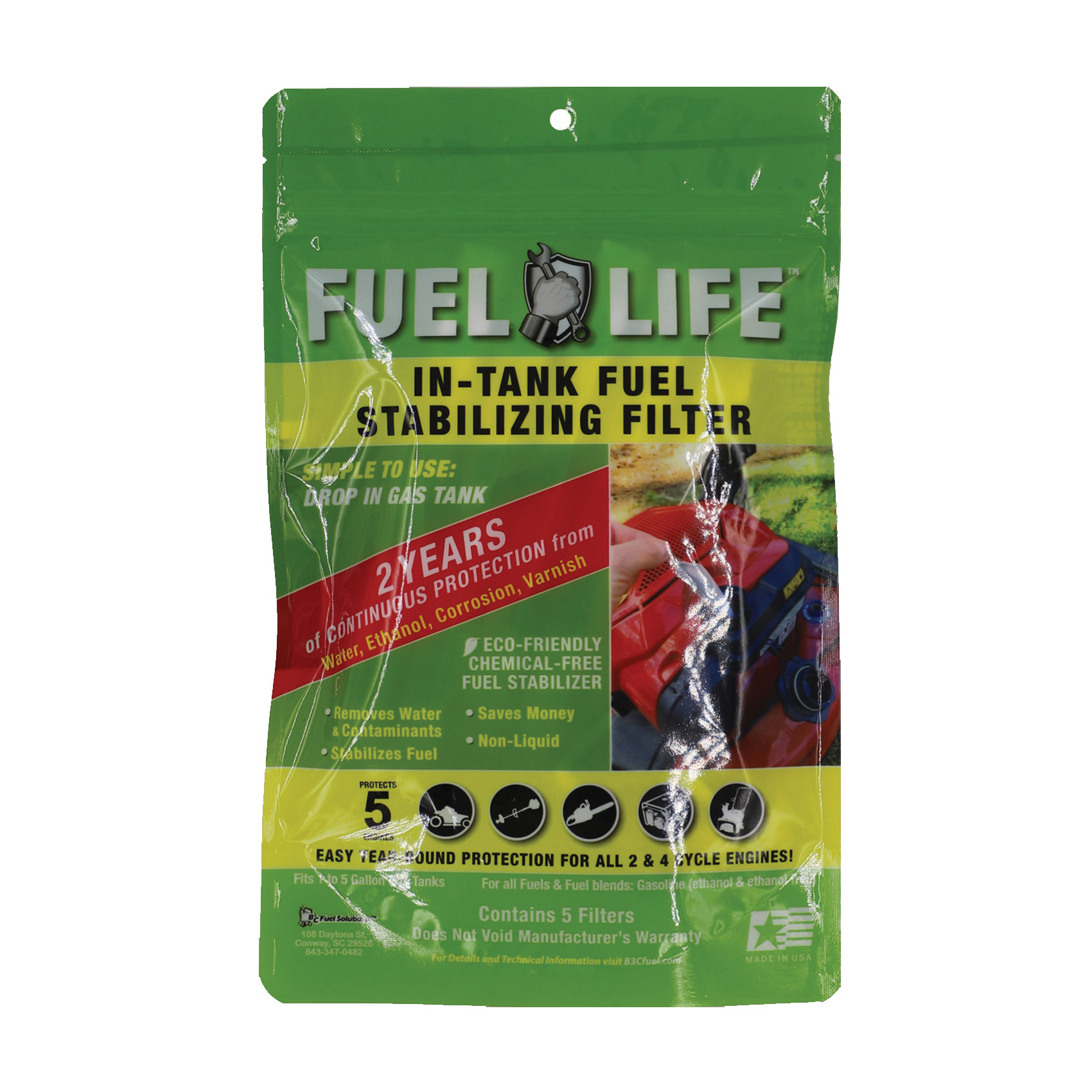 B3C Fuel Solutions Fuel Life 6-022-9 Fuel Stabilizing Filter - 1