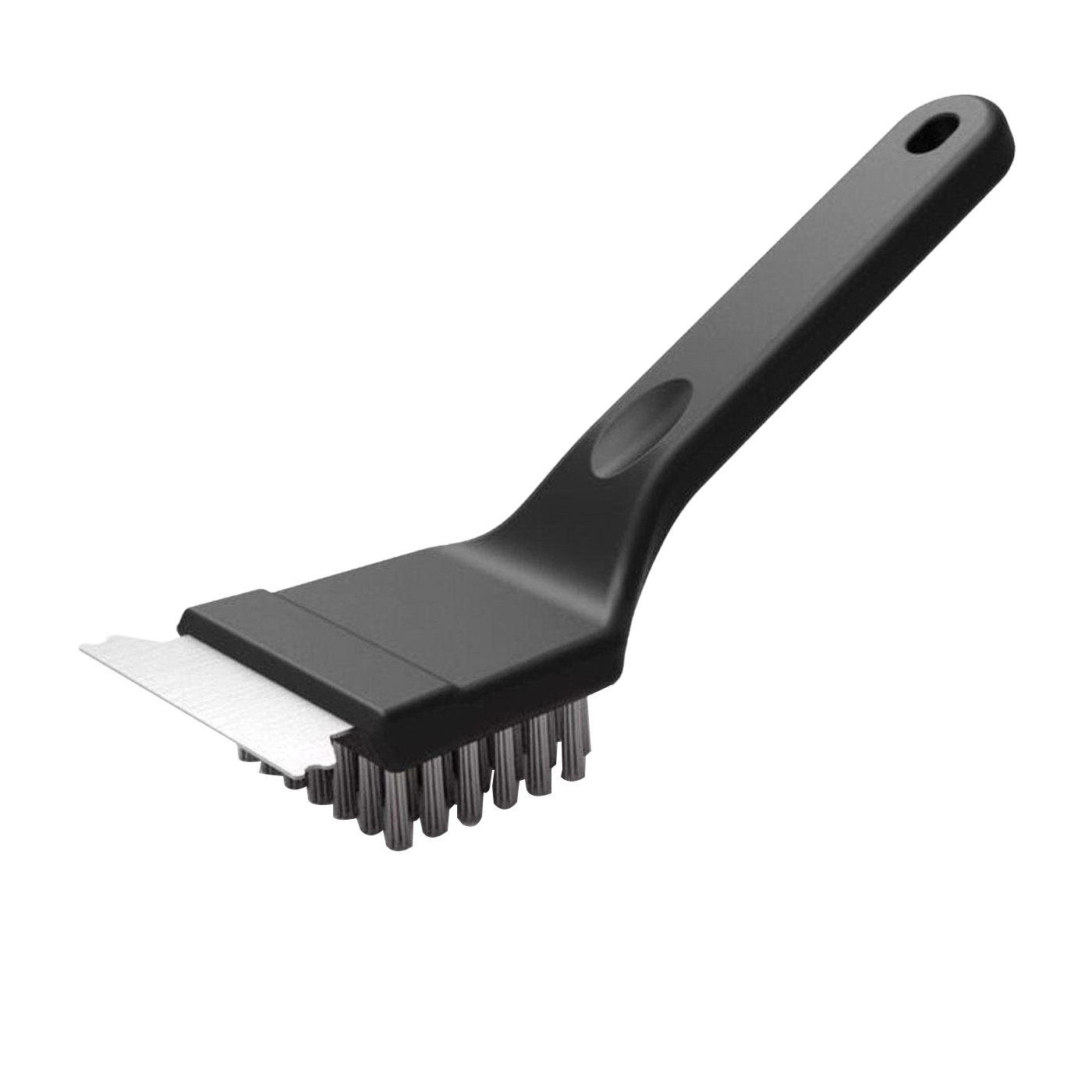 Small Grill Brush, Grillmark, Stainless Steel Bristle, Plastic Handle, Comfort Grip Handle - 4