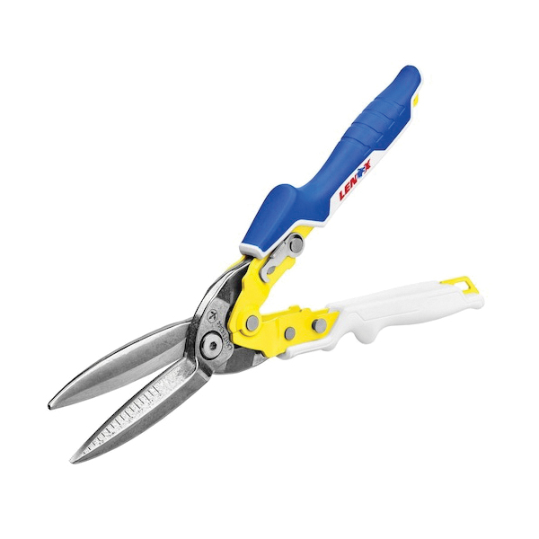 Long Cut Aviation Snips, Lenox, Straight Cut - 2