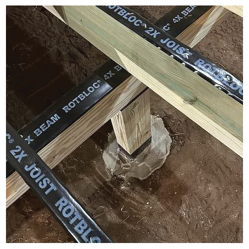 2X Joist Protector, Rotbloc, 80 ft L - 2