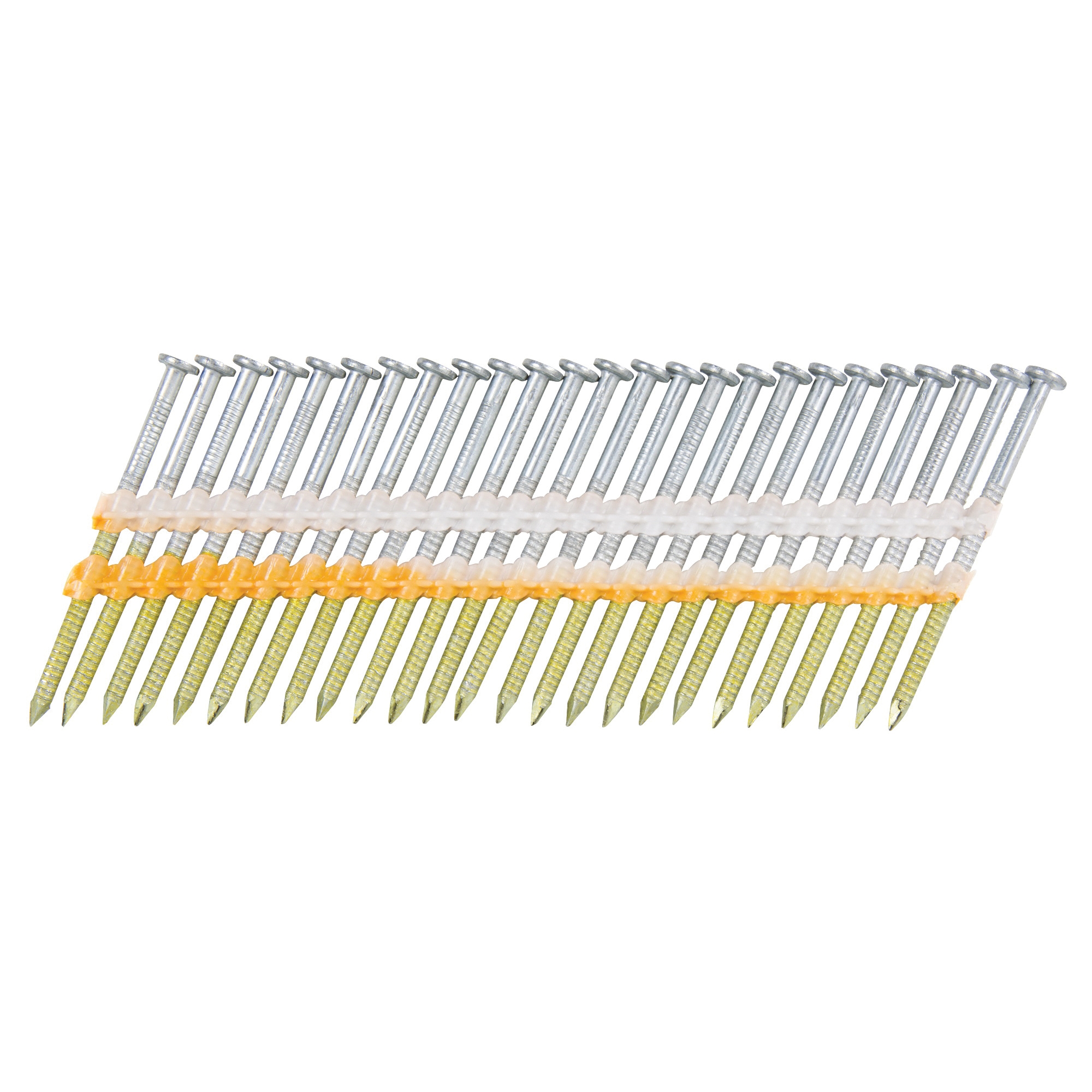 10161HPT Sheathing Nail, 7D, 2-3/8 in L, 21 ga Gauge, Steel, Hot-Dipped Galvanized, Full Round Head