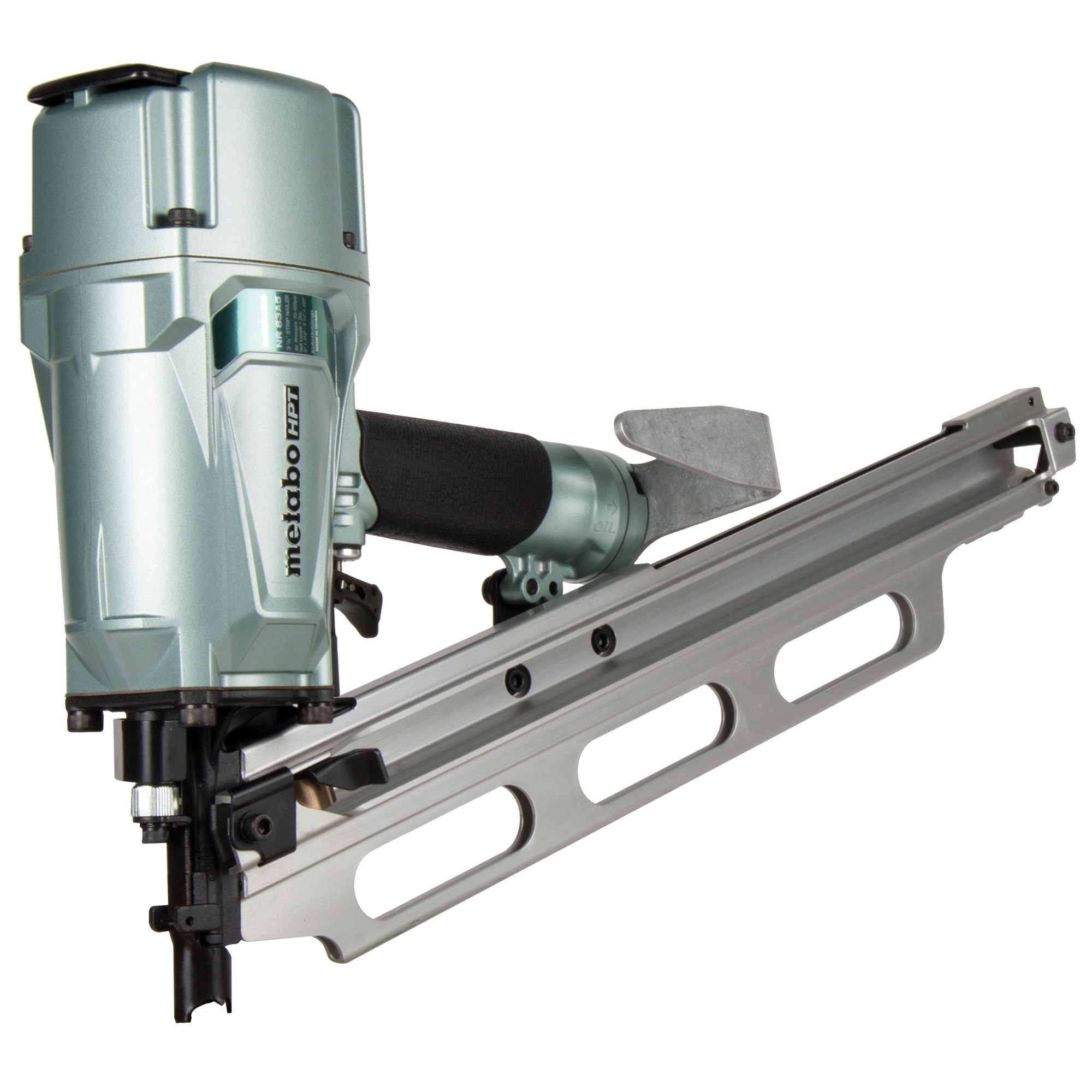 NR83A5(Y)M Framing Nailer with Depth Adjustment and Aluminum Magazine, 64 Magazine, 21 deg Collation