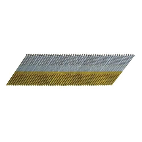 24201SHPT Finish Nail, 3D, 1-1/4 in L, 15 ga Gauge, Steel, Electro-Galvanized, T Head, Smooth Shank