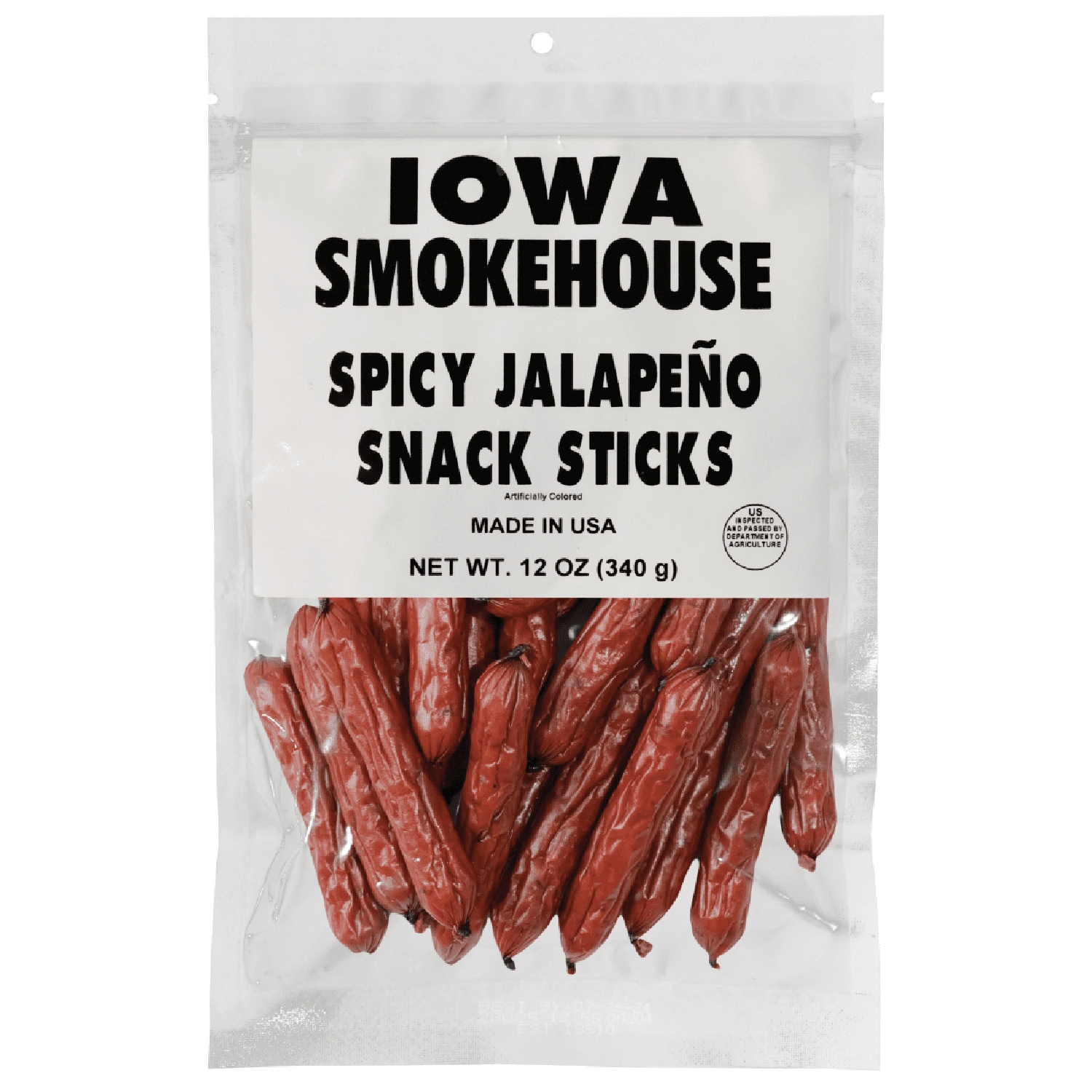 IS-SNK12S-6CT Snack Stick, Jalapeno, 12 oz