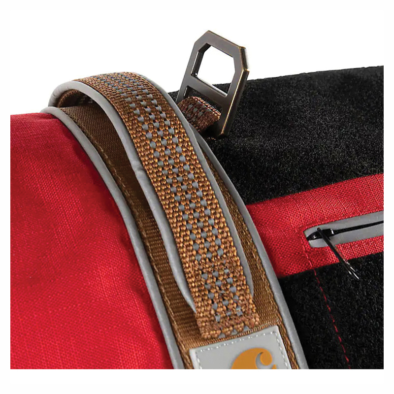Carhartt P0000396-60104 Dog Harness, L, Mesh, Hook and Loop, Nylon, 29 to 36 in Harness, Red - 3