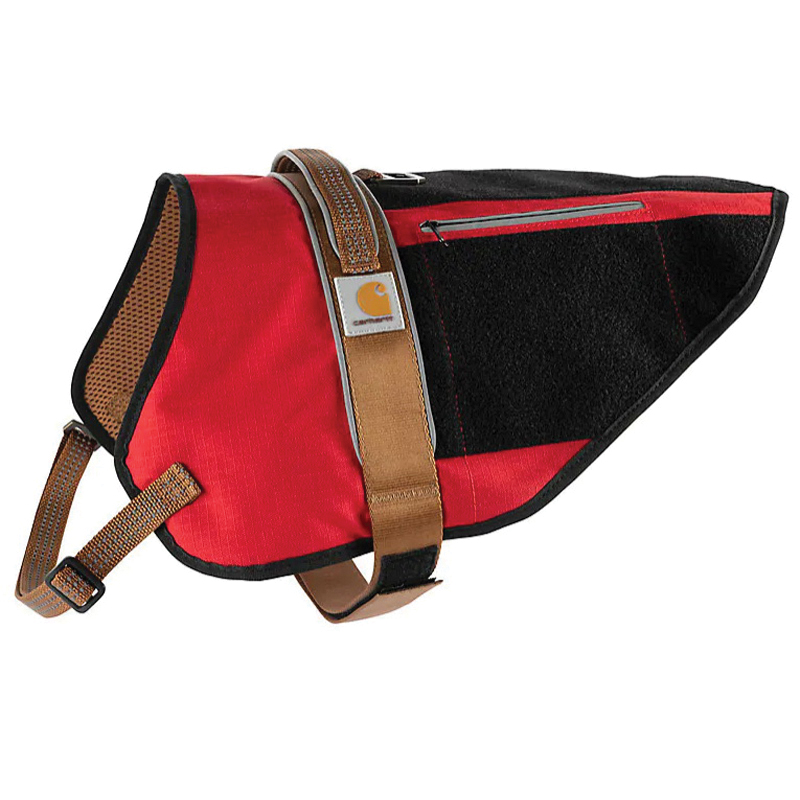 Carhartt P0000396-60104 Dog Harness, L, Mesh, Hook and Loop, Nylon, 29 to 36 in Harness, Red - 4