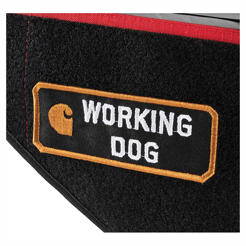 Carhartt P0000396-60104 Dog Harness, L, Mesh, Hook and Loop, Nylon, 29 to 36 in Harness, Red - 5