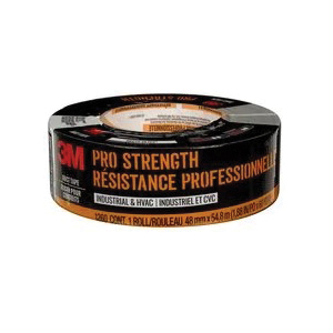1260-C Duct Tape, 60 yd L, 1.88 in W, Gray
