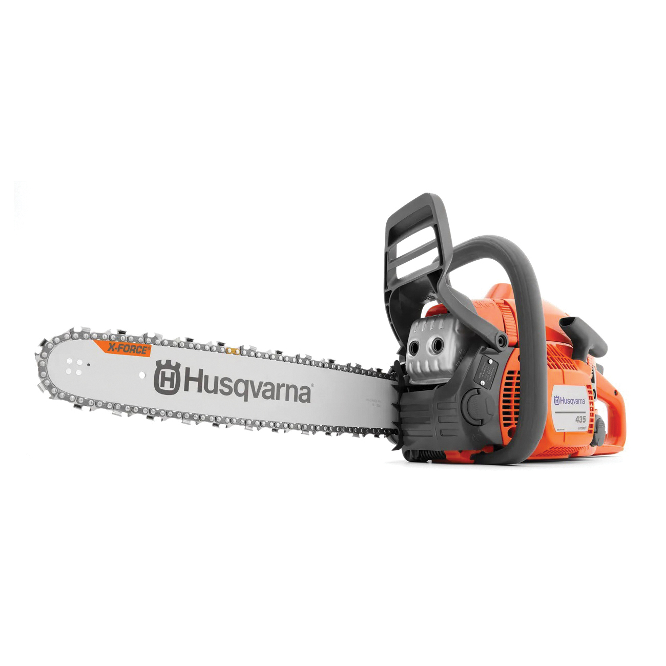 Husqvarna 435 E II Series 970612116 Chainsaw, Petrol, 40.9 cc Engine Displacement, X-Torq Engine, 15 in L Bar