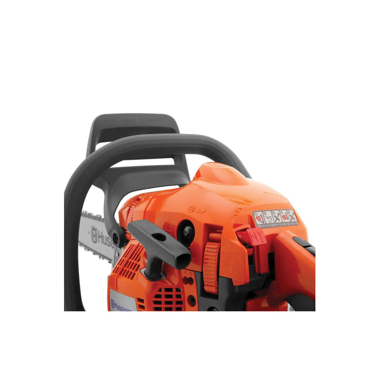 Husqvarna 435 E II Series 970612116 Chainsaw, Petrol, 40.9 cc Engine Displacement, X-Torq Engine, 15 in L Bar