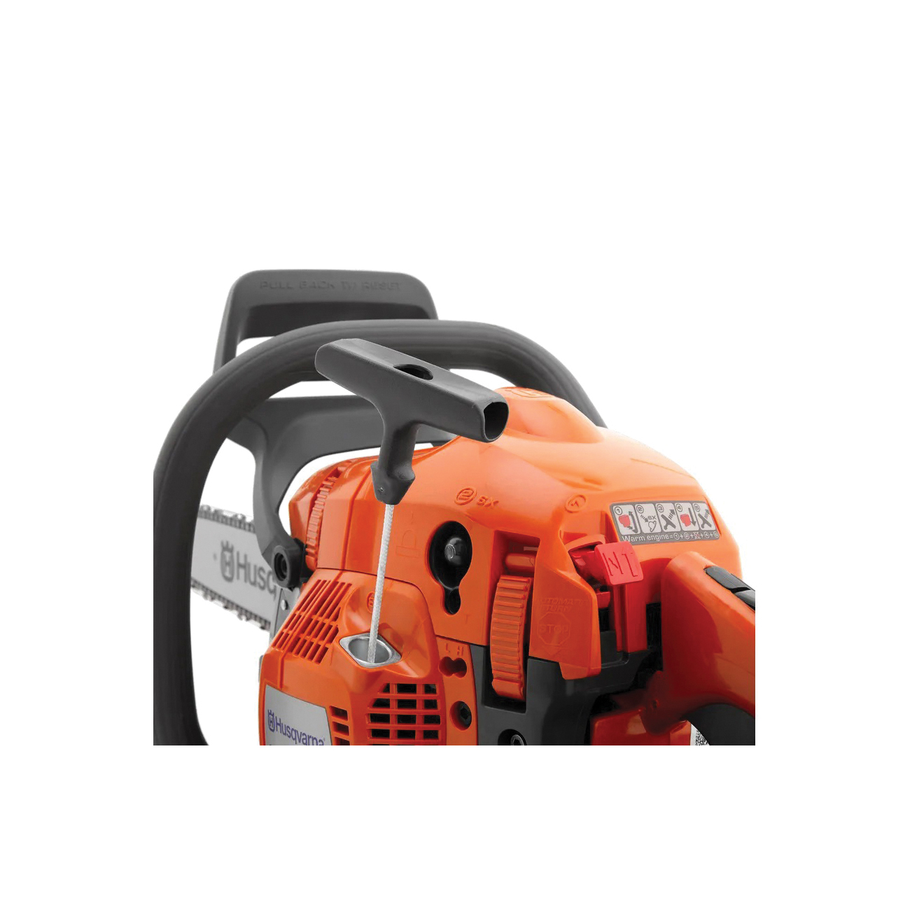 Husqvarna 435 E II Series 970612116 Chainsaw, Petrol, 40.9 cc Engine Displacement, X-Torq Engine, 15 in L Bar