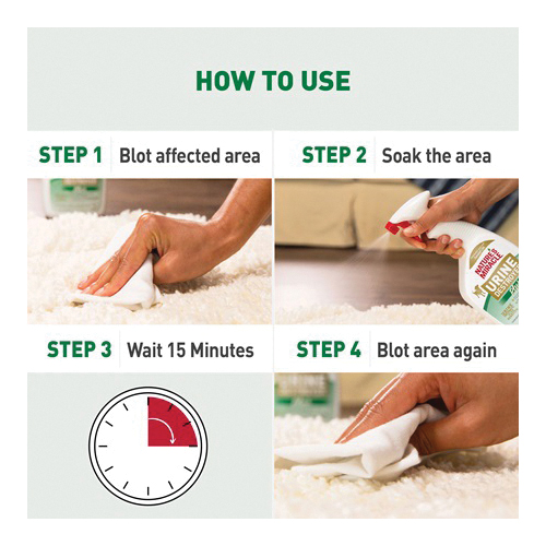 Nature's Miracle P98368 Dog Urine Eliminator, 1 qt - 4