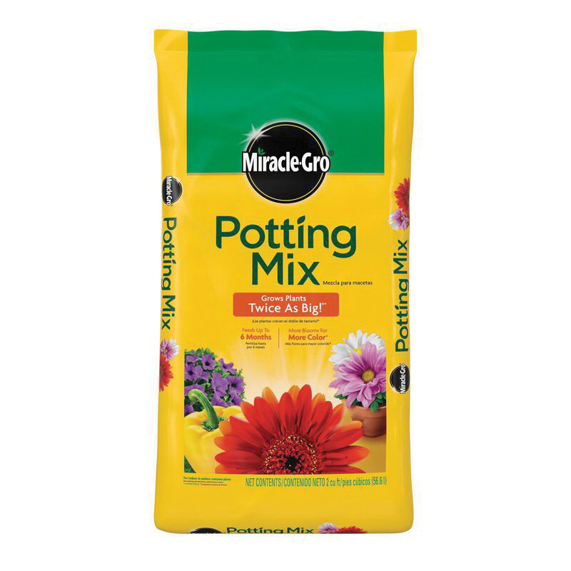 75652301 Potting Mix, Solid, 2 cu-ft Bag