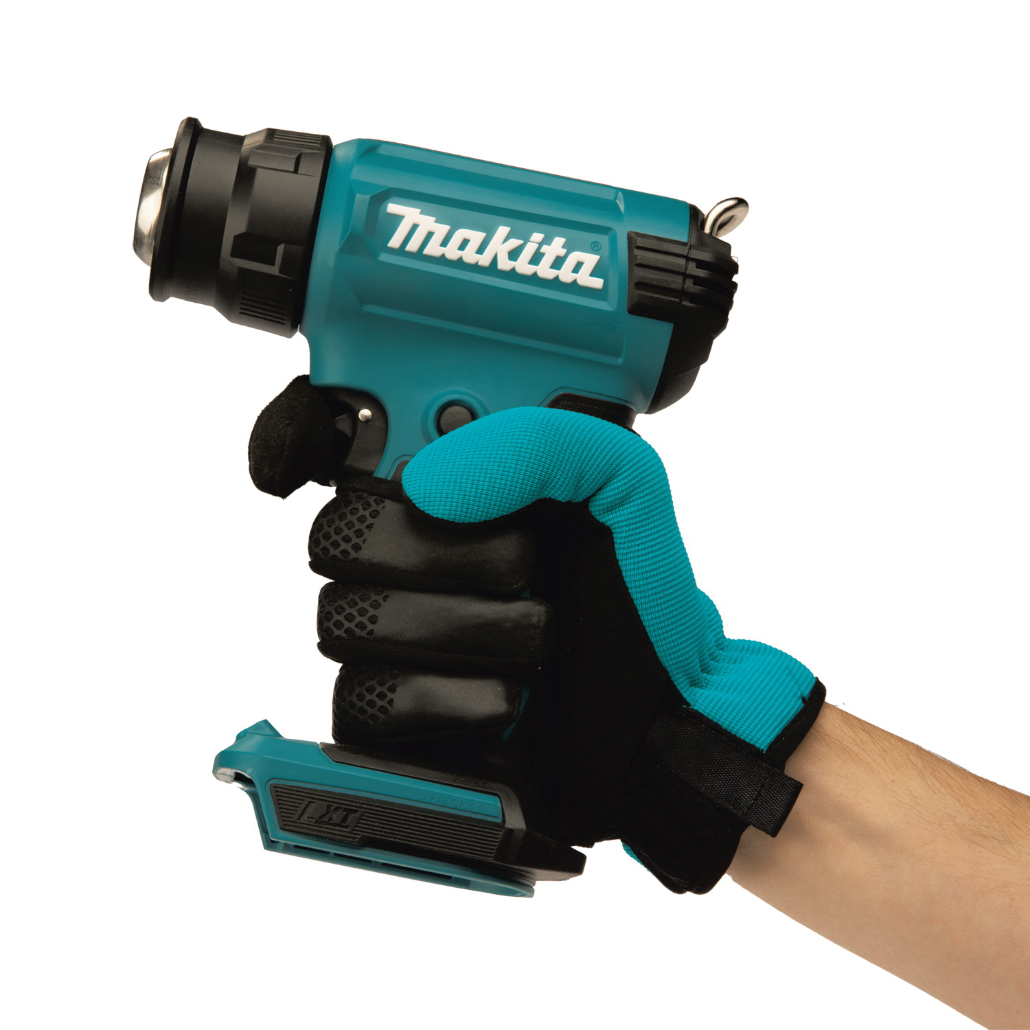 Cordless Heat Gun, Makita, 18 V, 6 Ah, 7.1 cfm Air, Temperature Settings: 1, 1022 deg F, Tool Only - 4