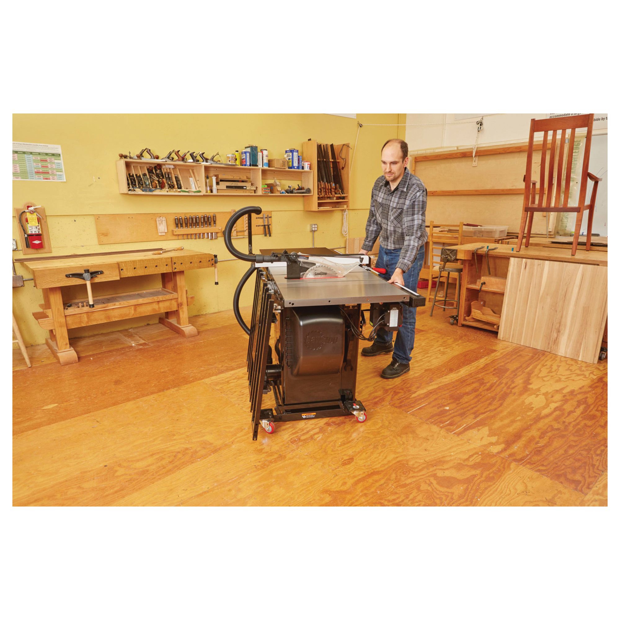 Mobile Base, for Professional Cabinet Saw, Heavy Duty/Industrial, Sawstop - 5
