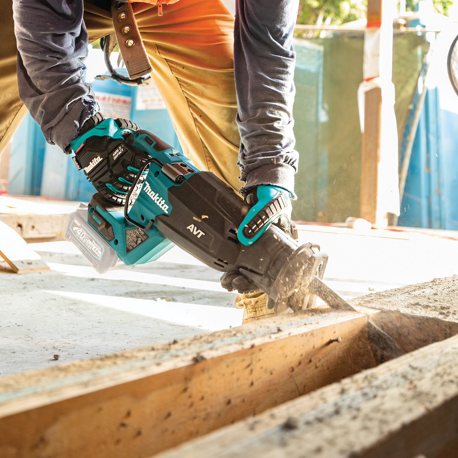 Cordless Orbital Reciprocating Saw, Makita, Tool Only, 40 V, 5-1/8 to 10 in Cutting Capacity - 3