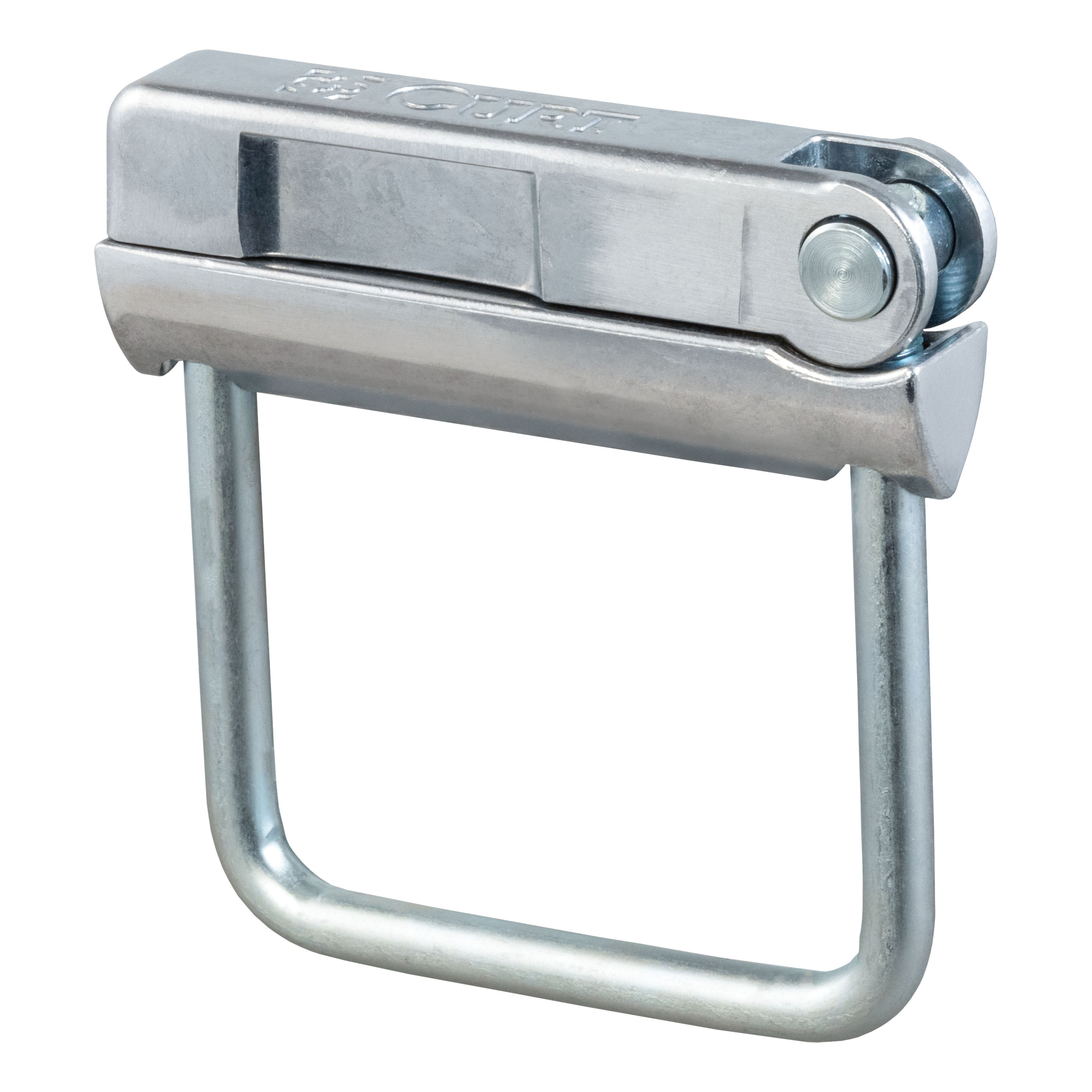 22320 Anti-Rattle Hitch Clamp, Aluminum/Stainless Steel, Zinc, Clear