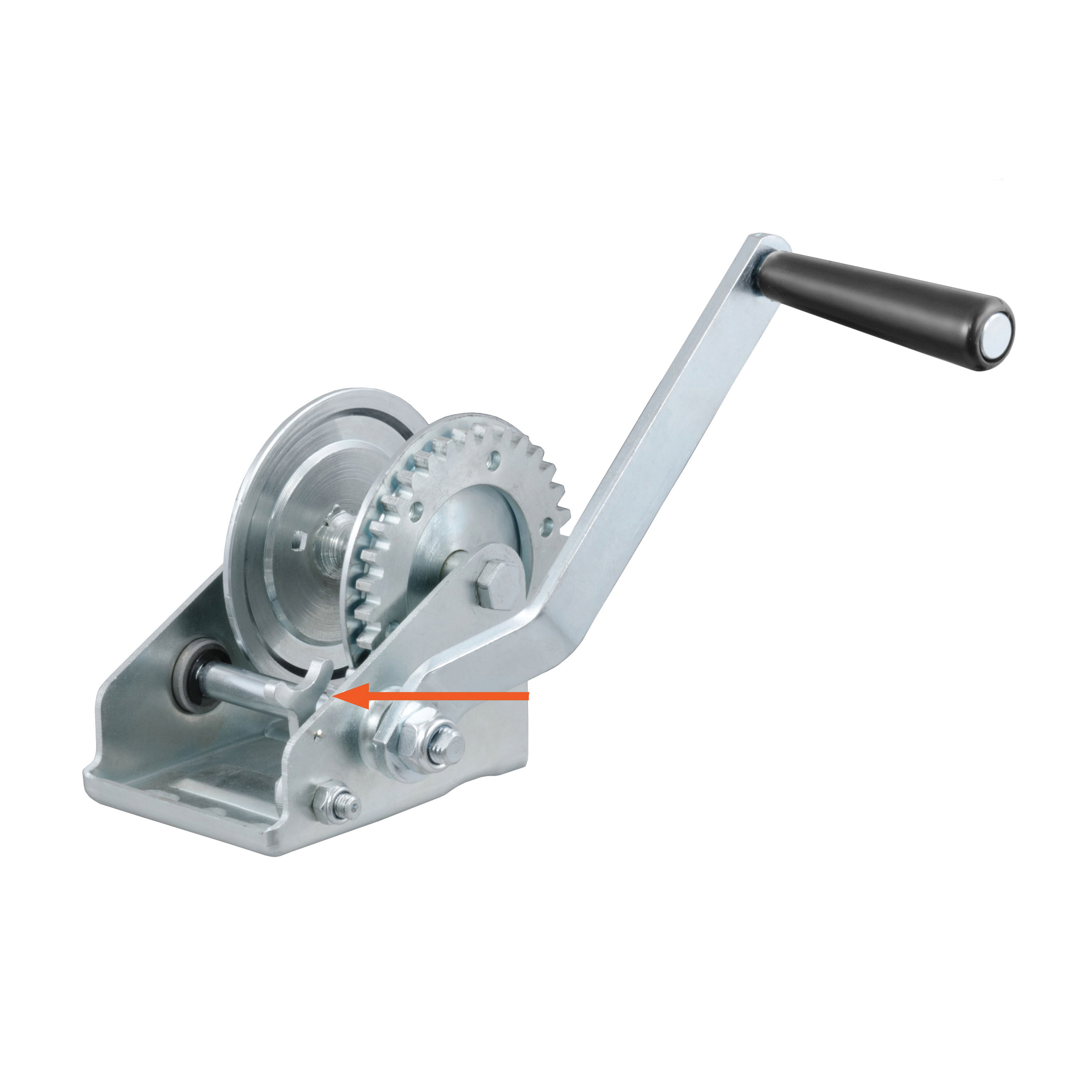 Curt 29423 Hand Crank Winch, 900 lb, Steel - 3
