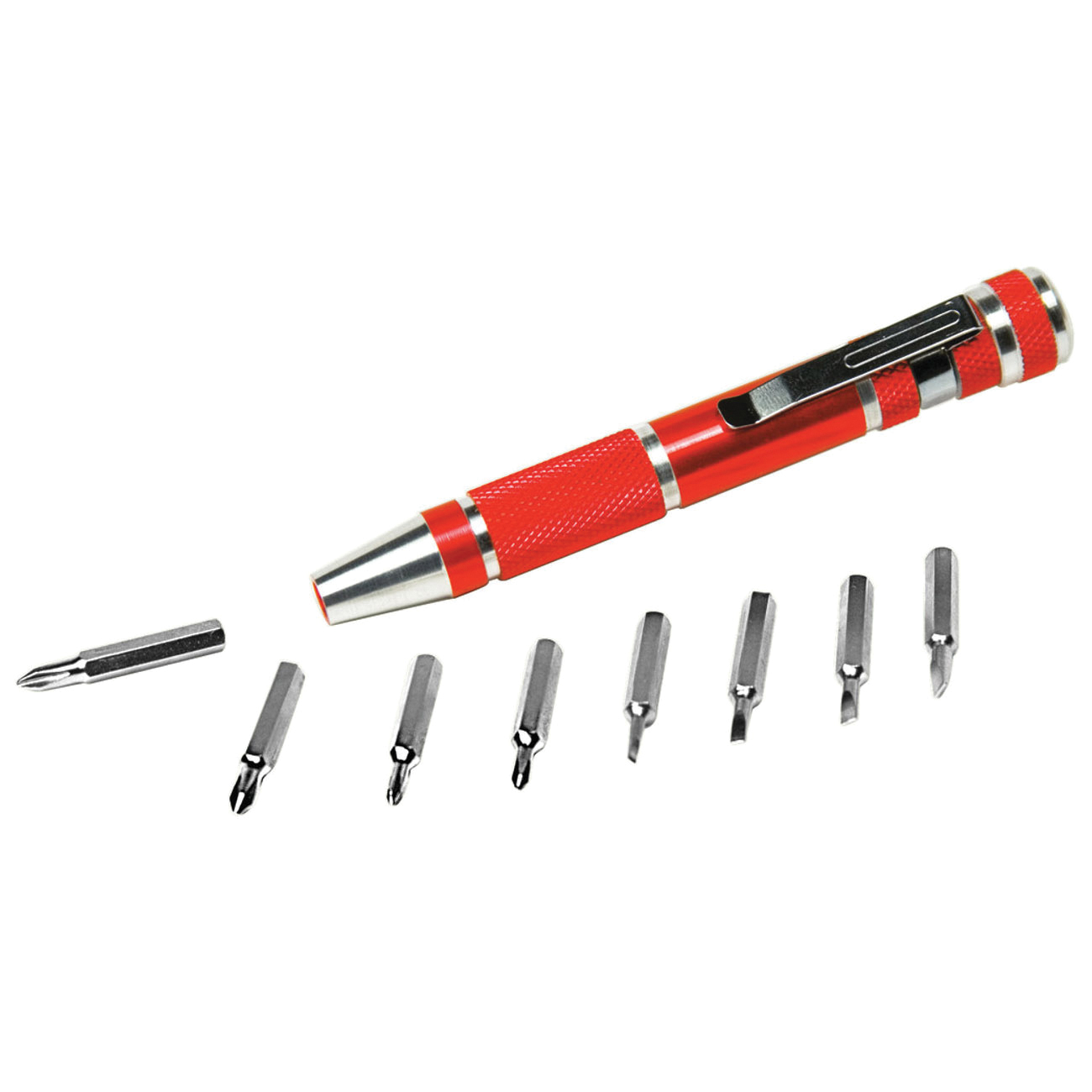 Performance Tool W9157 Precision Screwdriver, Aluminum Handle, Knurled Handle