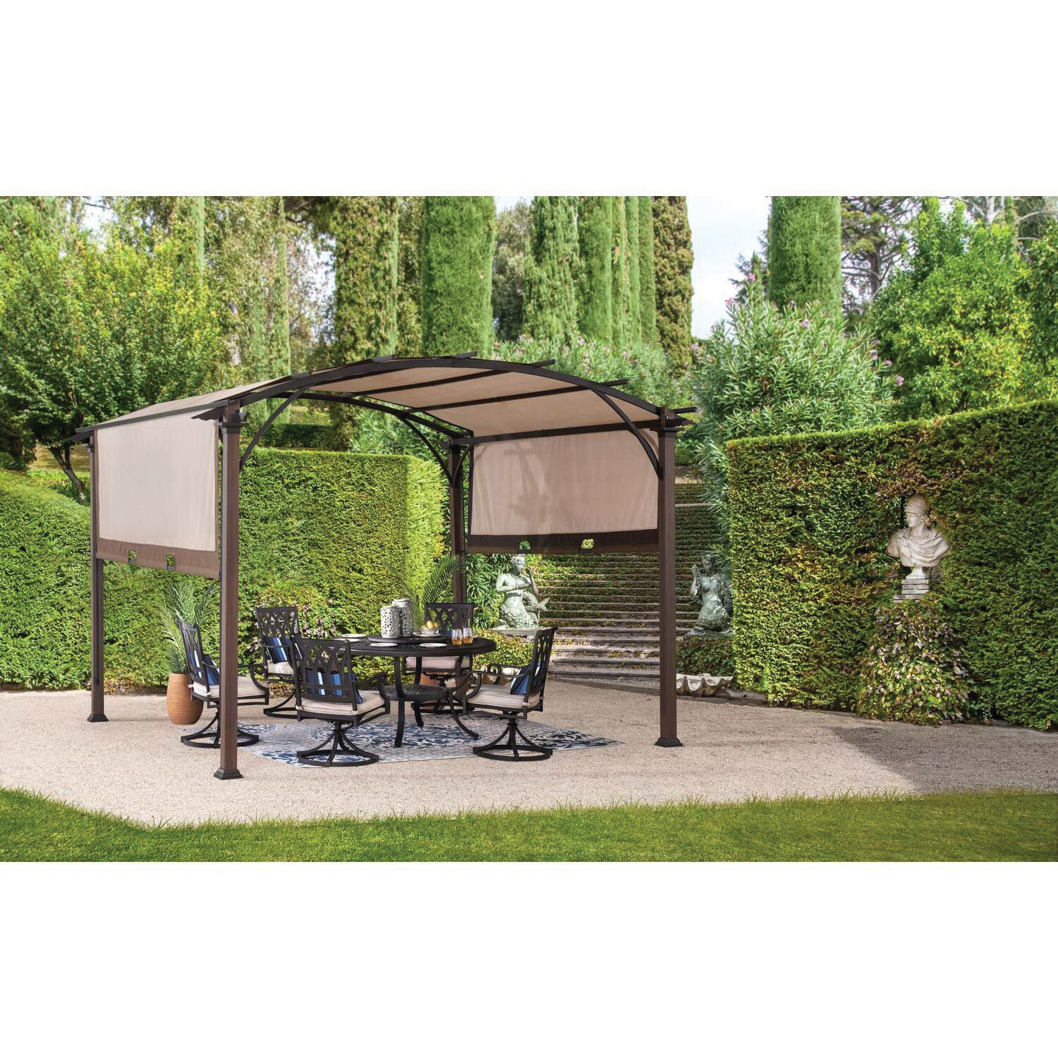 Living Accents Arched Pergola