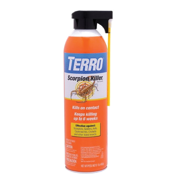 T2102-6 Scorpion Killer, Spray Application, Indoor, Outdoor, 16 oz, Aerosol