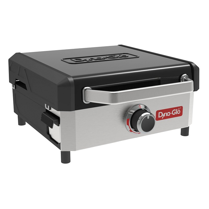 DGL260SNP Griddle Gas Grill, 18,000 Btu, LPG, 1-Burner, 260 sq-in Primary Cooking Surface, Stainless Steel