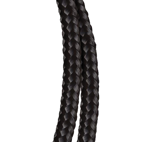 5170835 Rope, 1/4 in Dia, 100 ft L, 78 lb Working Load, Polypropylene, Black