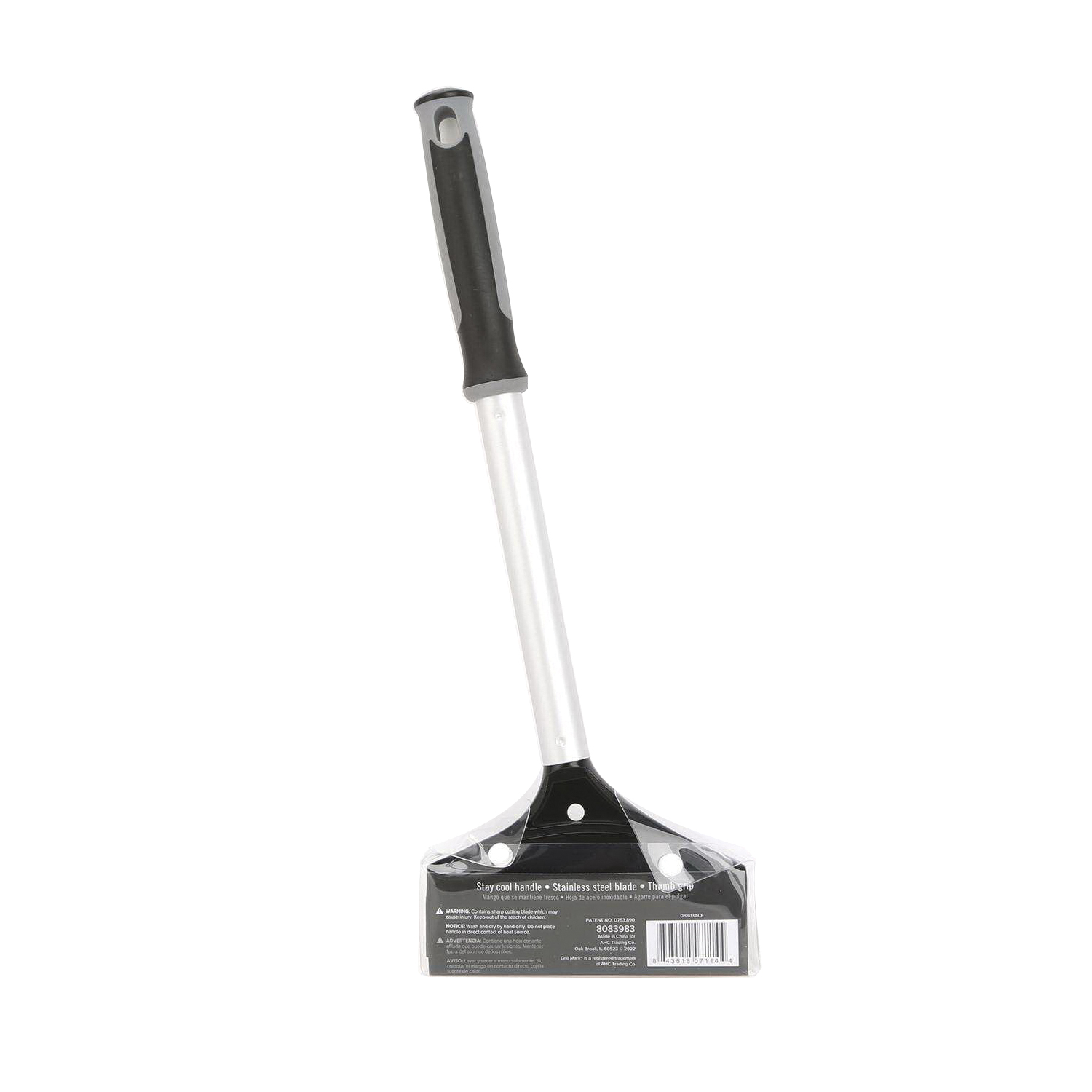 Grill Scraper, Grillmark, Stainless Steel Bristle, Long Handle - 3