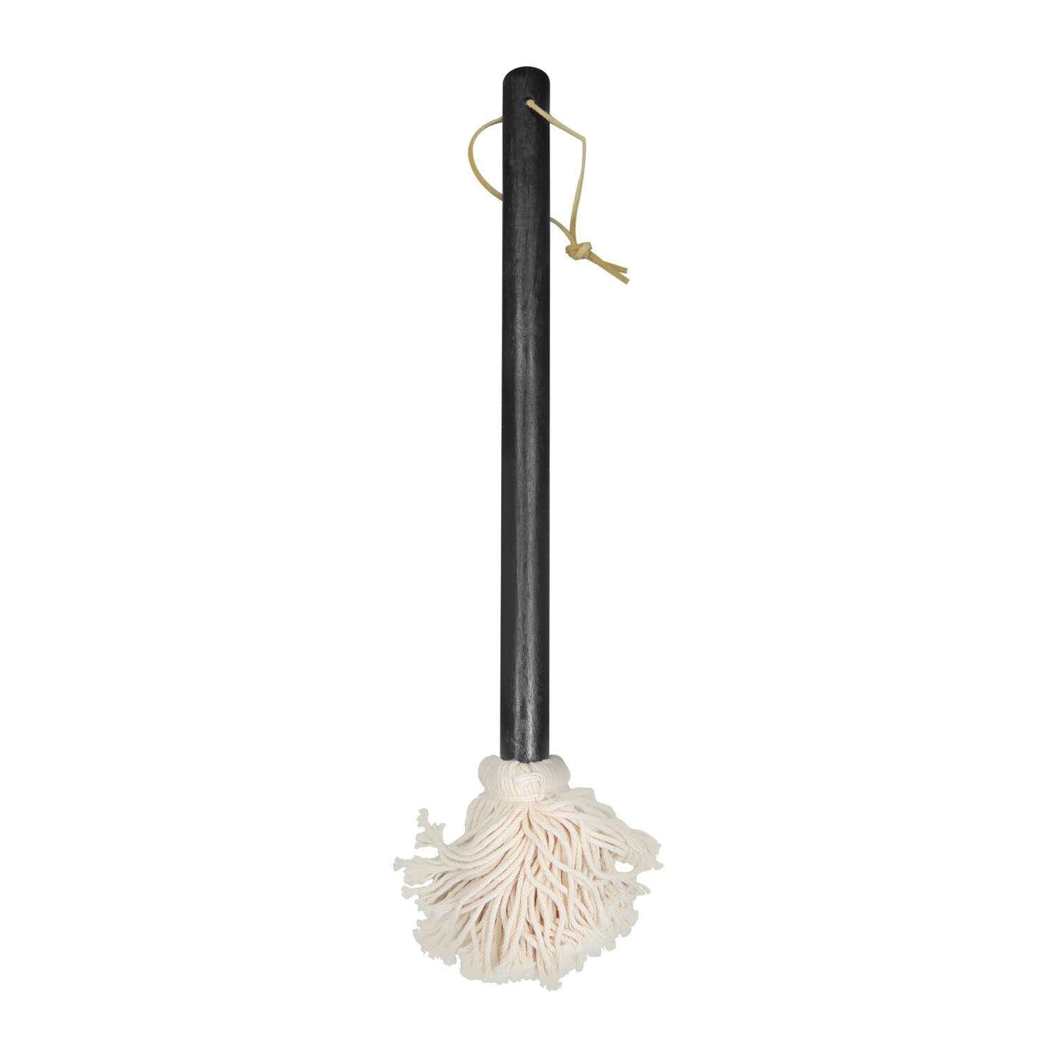 Grill Basting Mop, GrillMark, Cotton Bristle, Wood Handle, 16 in OAL - 4