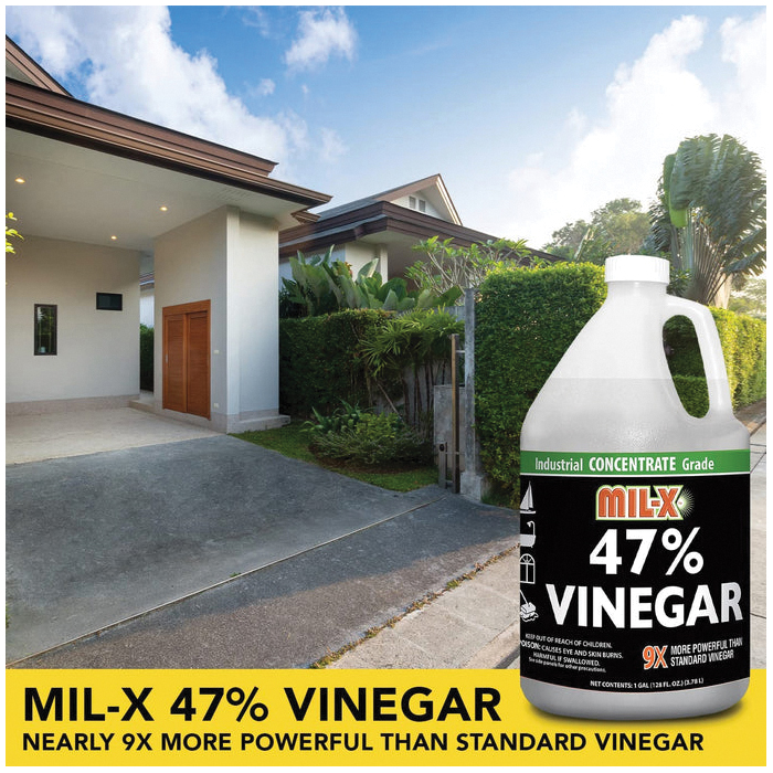 Harris MILX47-128 Vinegar, 1 gal, Liquid, Pungent, Clear - 2