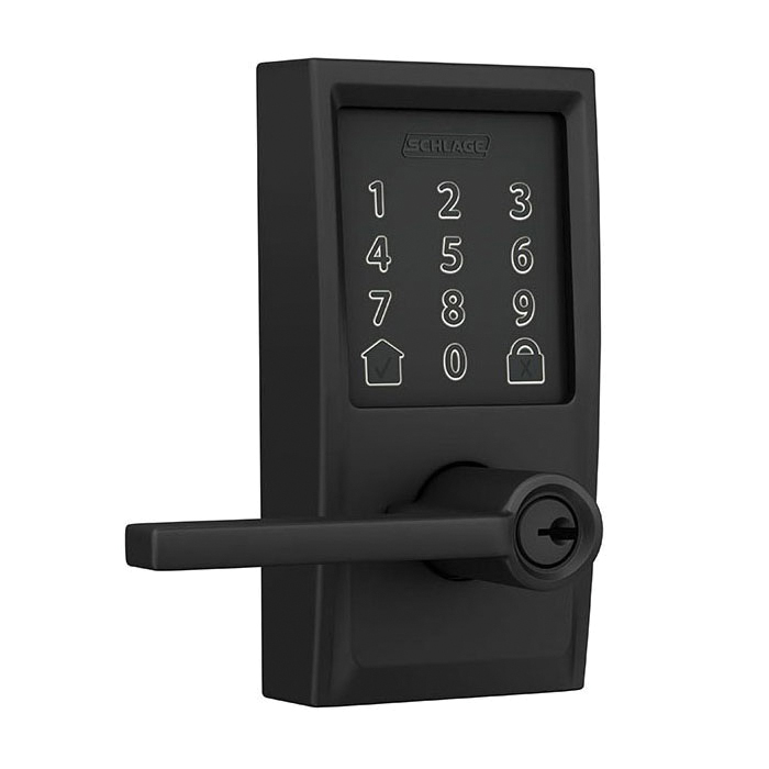 Encode FE789WBV CEN 622 L Smart Wi-Fi Lever With Century Trim, Matte Black, Commercial, 1 Grade, Yes