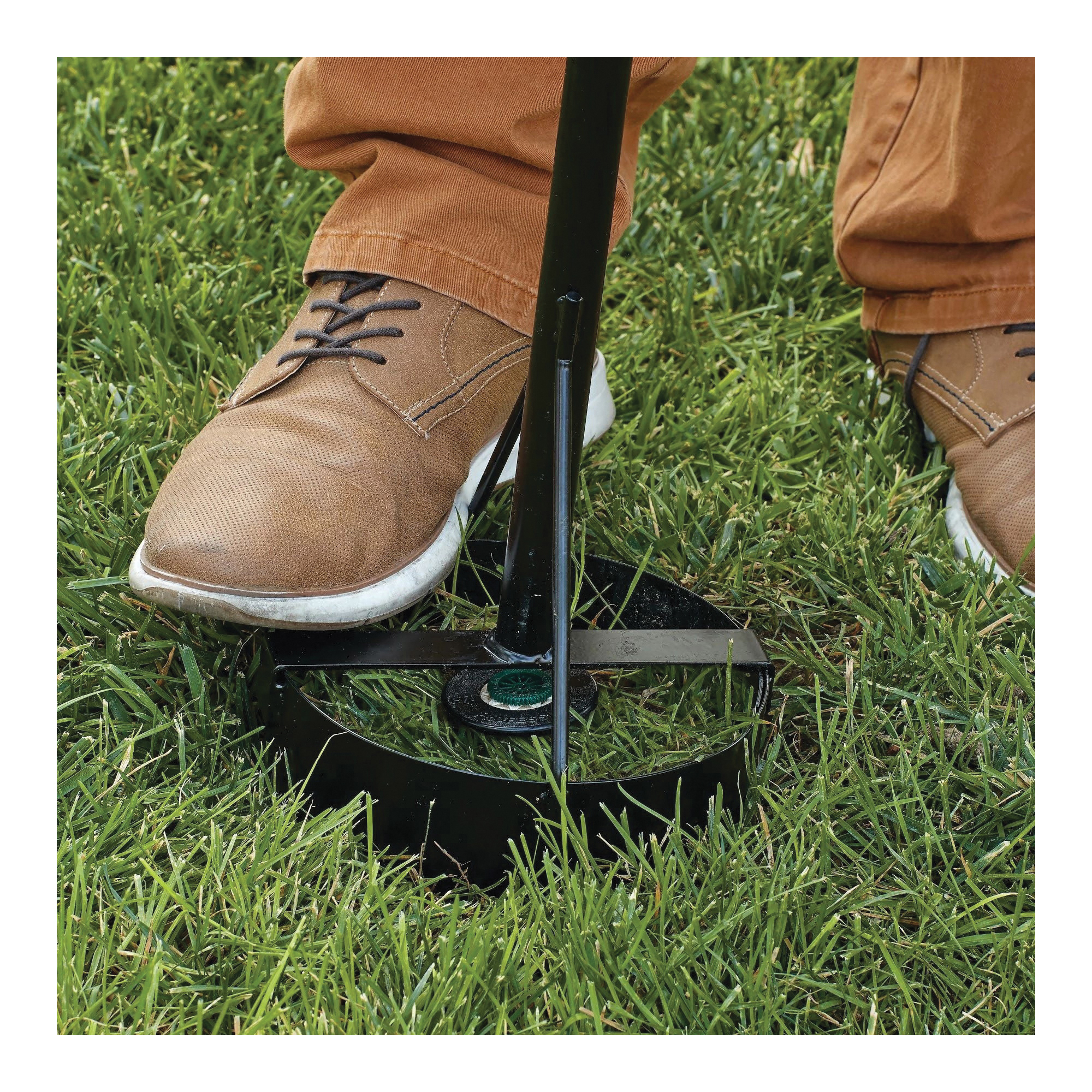 Sprinkler Donut Sod Cutter, Orbit, 2-3/8 in Cutting Capacity, Steel Blade - 2