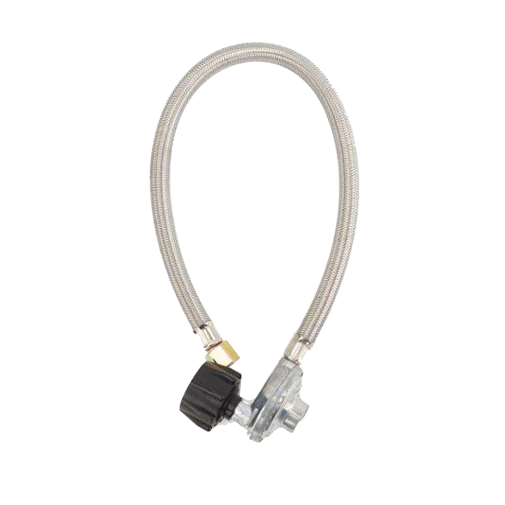 Gas Line Hose and Regulator, Grillmark, 21 in L Hose - 3