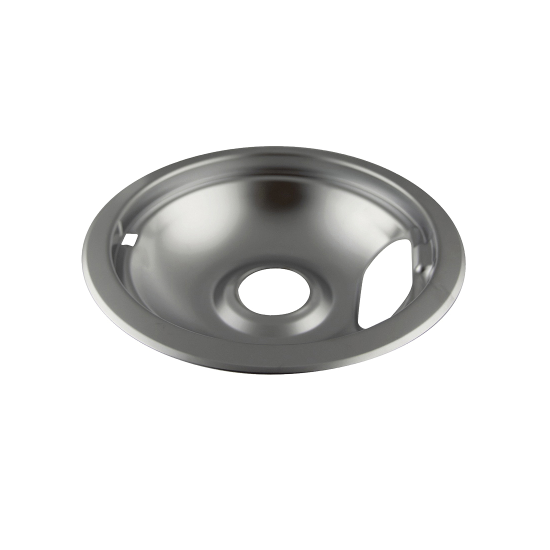 Heavy-Duty Style A Electric Drip Bowl, RangeKleen, 7.45 in OD (Small) x 9.33 in OD (Large) Dia, 1.7 in H - 2