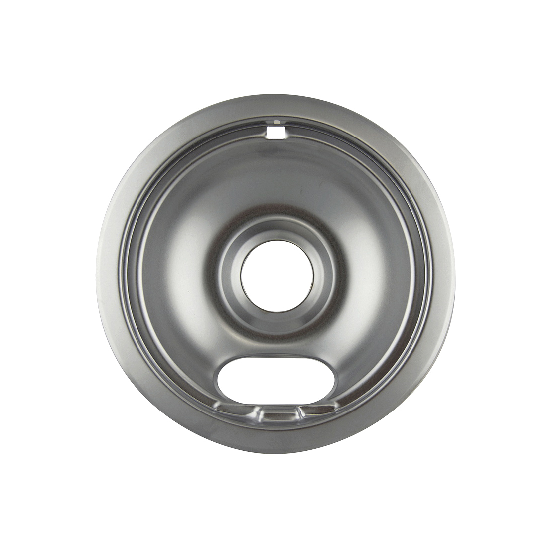 Heavy-Duty Style A Electric Drip Bowl, RangeKleen, 7.45 in OD (Small) x 9.33 in OD (Large) Dia, 1.7 in H - 3