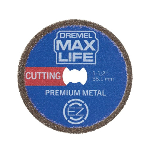 Max Life EZ506HP Cutting Wheel, 1-1/2 in Dia, 0.4 in Thick, Fiberglass Abrasive