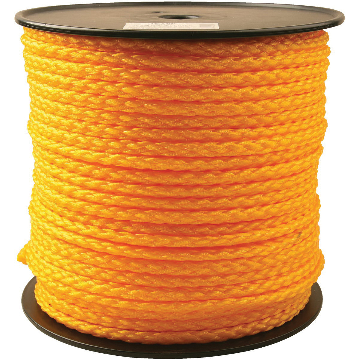 Do It Best 707159 Rope, 3/8 in Dia, 400 ft L, 176 lb Working Load, Polypropylene, Yellow