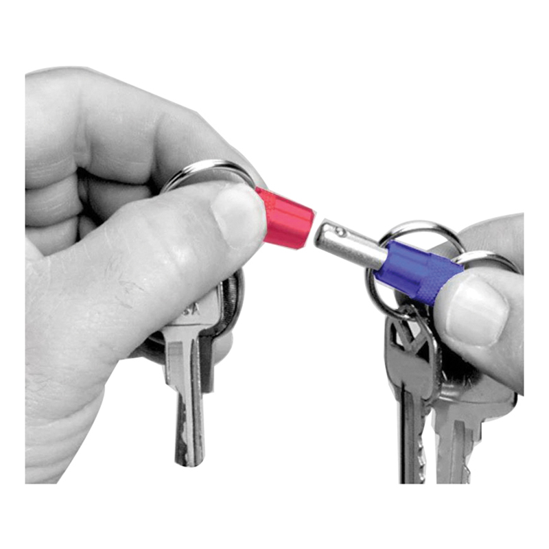 Lucky Line 71501 3-Way Pull Apart Key Ring, Pull Apart Ring