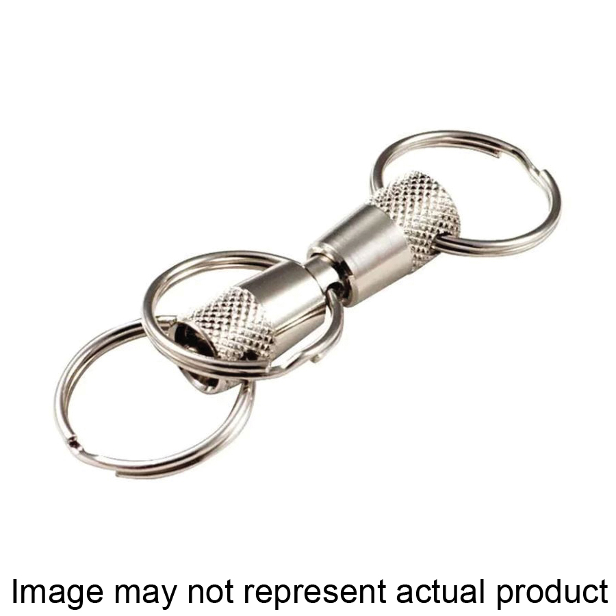 Lucky Line 71501 3-Way Pull Apart Key Ring, Pull Apart Ring