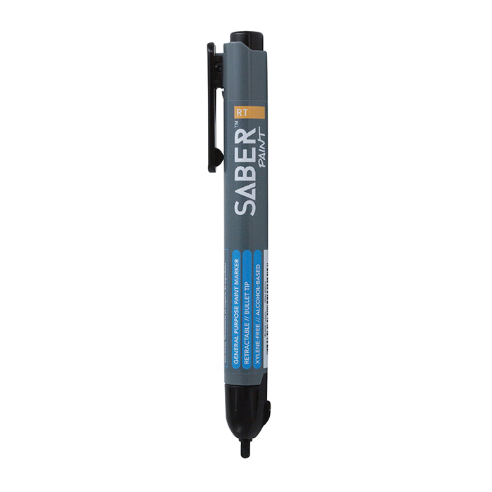 SABER PAINT RT 59111 Retractable Tip Marker, Bullet Lead/Tip - 3