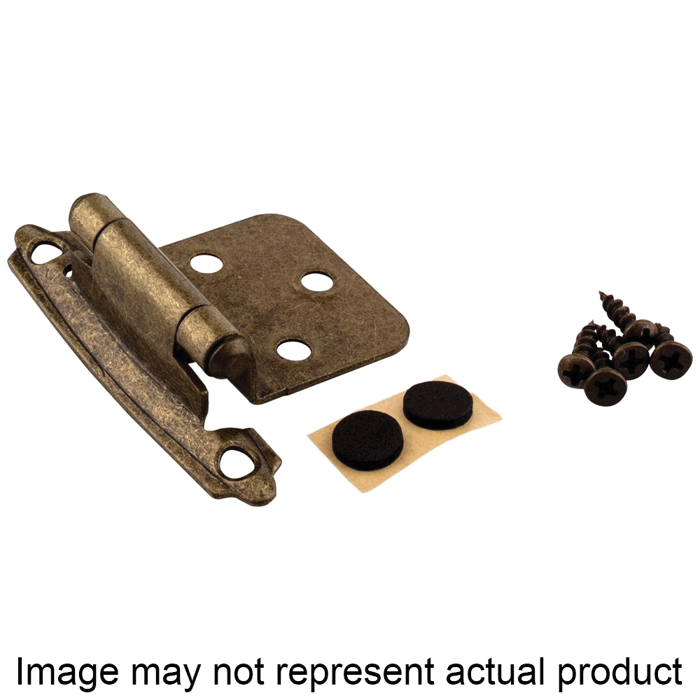 KFHO-A-MB2 Cabinet Hinge, Self Close, Matte Black