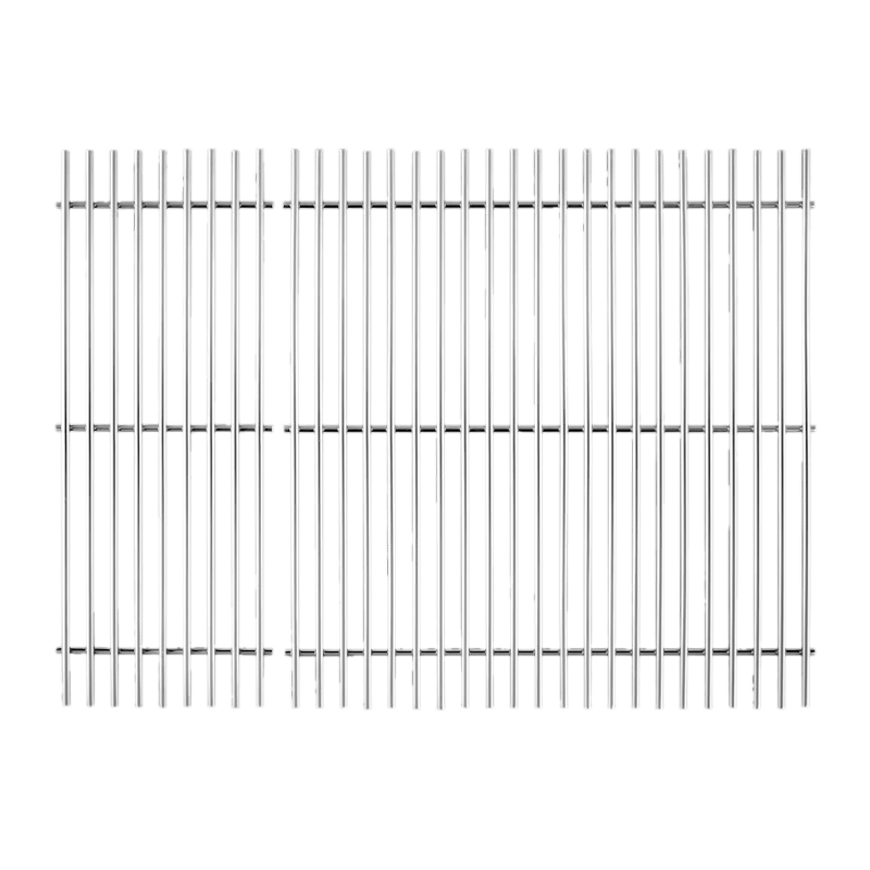 7860 Cooking Grate Set, 17.3 in L, 23.3 in W, 7 mm, Stainless Steel