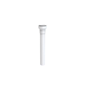 42-8IPK Pipe Extension Tube, 1-1/4 in, 12 in L, Push-to-Connect, Plastic, White