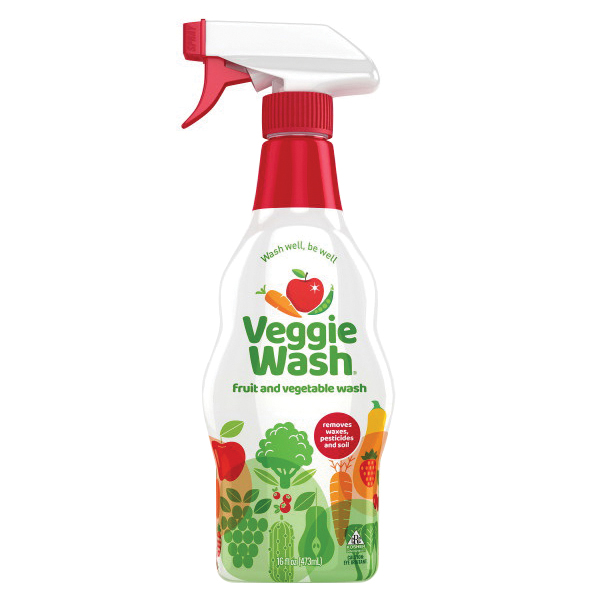 Wash & Cleaner, Veggie Wash, 16 oz, Bottle, Liquid, Slight Citrus - 1