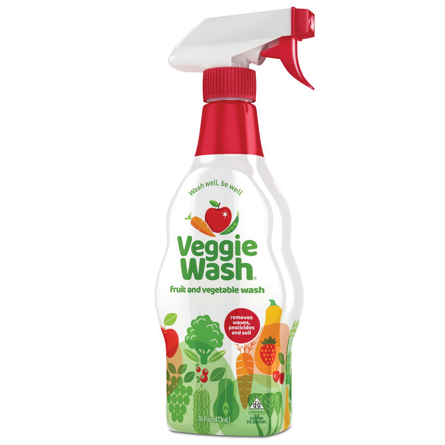 Wash & Cleaner, Veggie Wash, 16 oz, Bottle, Liquid, Slight Citrus - 2