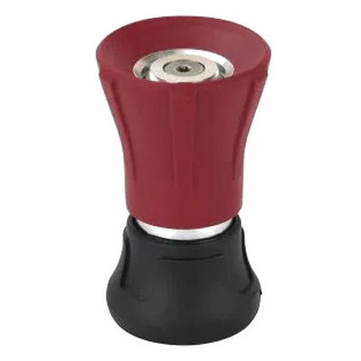 Green Thumb 509GT Fireman Hose Nozzle, Nylon, Rubber-Coated