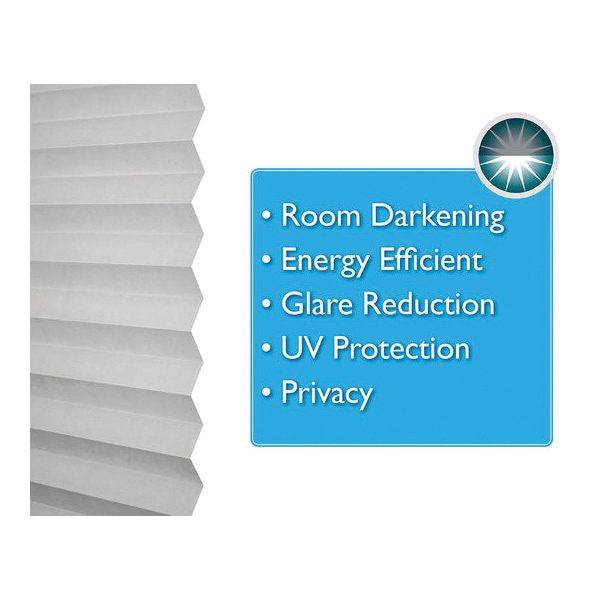 Cordless Room Darkening Shade, Redi Shade, 72 in L, 36 in W, Paper, Gray - 5