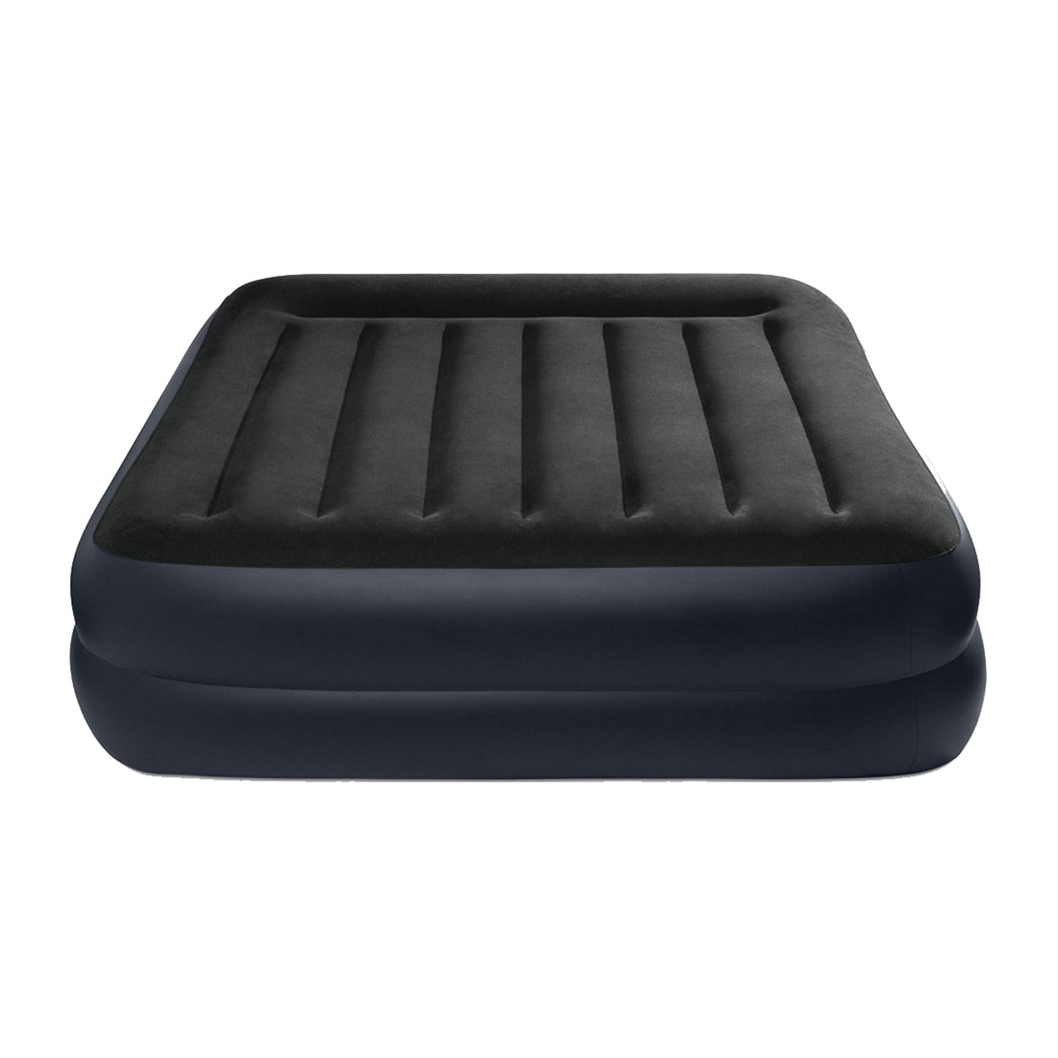 Intex Dura-Beam 64123ED Pillow Rest Air Mattress, 80 in L, 60 in W, Queen, Fiber, Black - 5