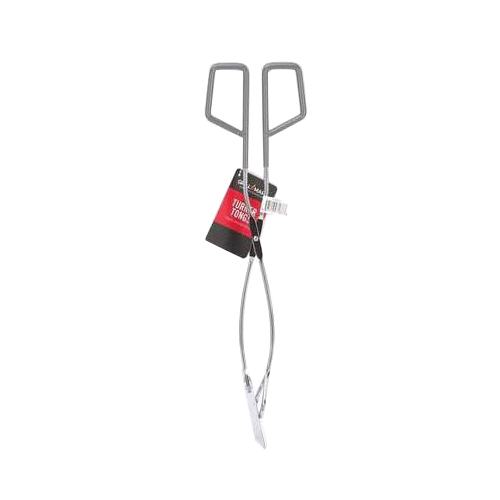 Grill Tongs, Grillmark, Steel Blade, Steel, Rubber Handle - 2