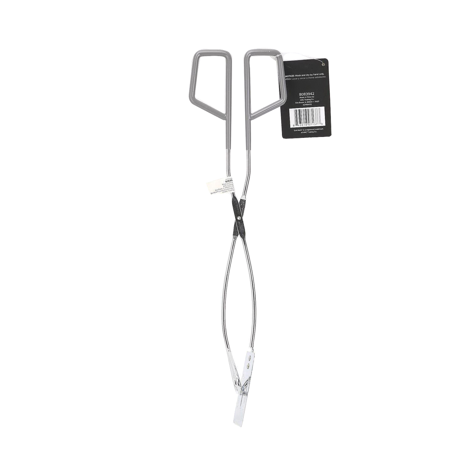 Grill Tongs, Grillmark, Steel Blade, Steel, Rubber Handle - 4